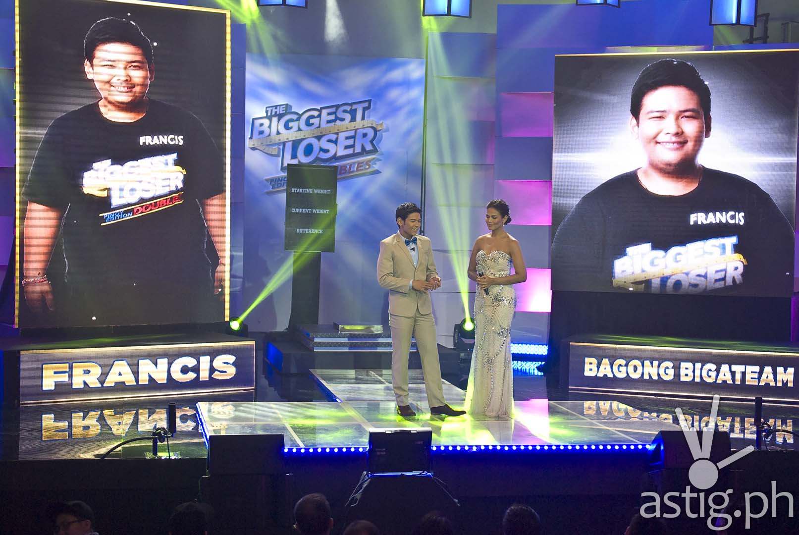 Pinoy Biggest Loser Francis and Iza Calzado