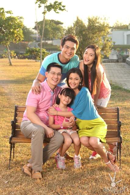 Sir Chief and Maya with the Lim family