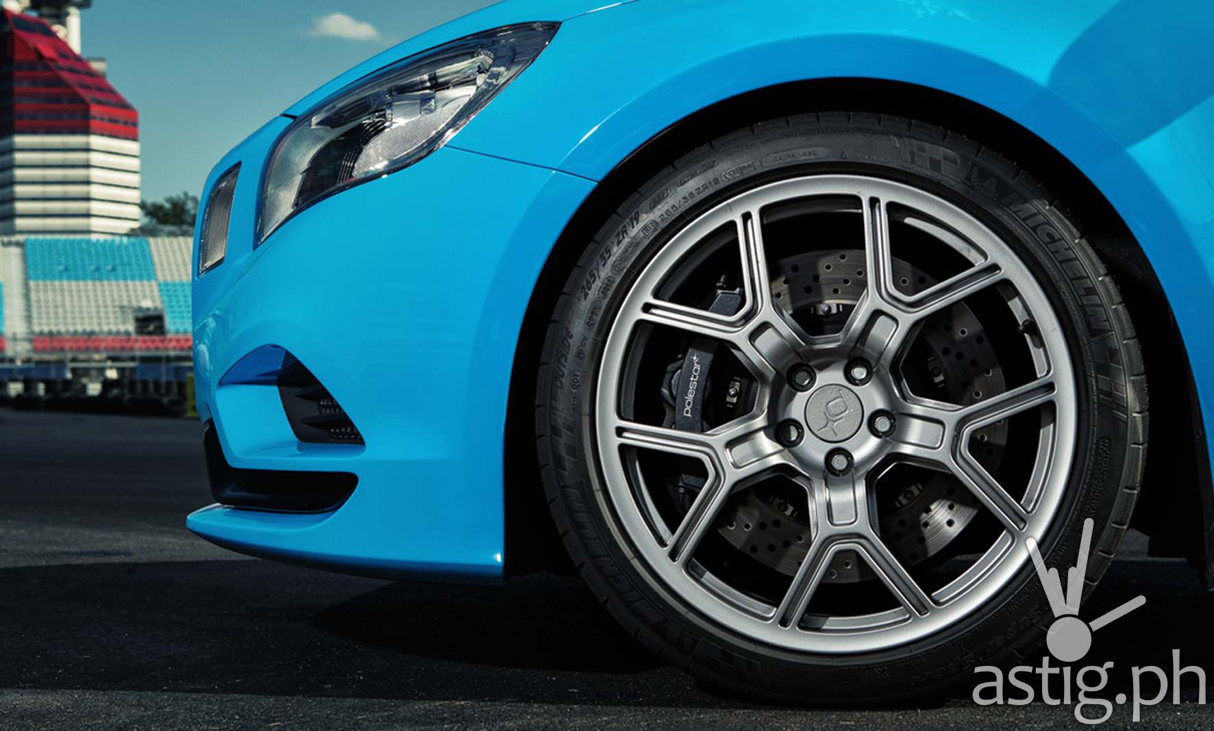 Michelin PSS Polestar Closeup