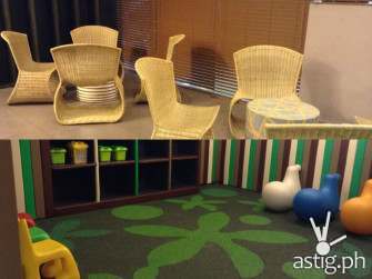 trinoma family lounge playground