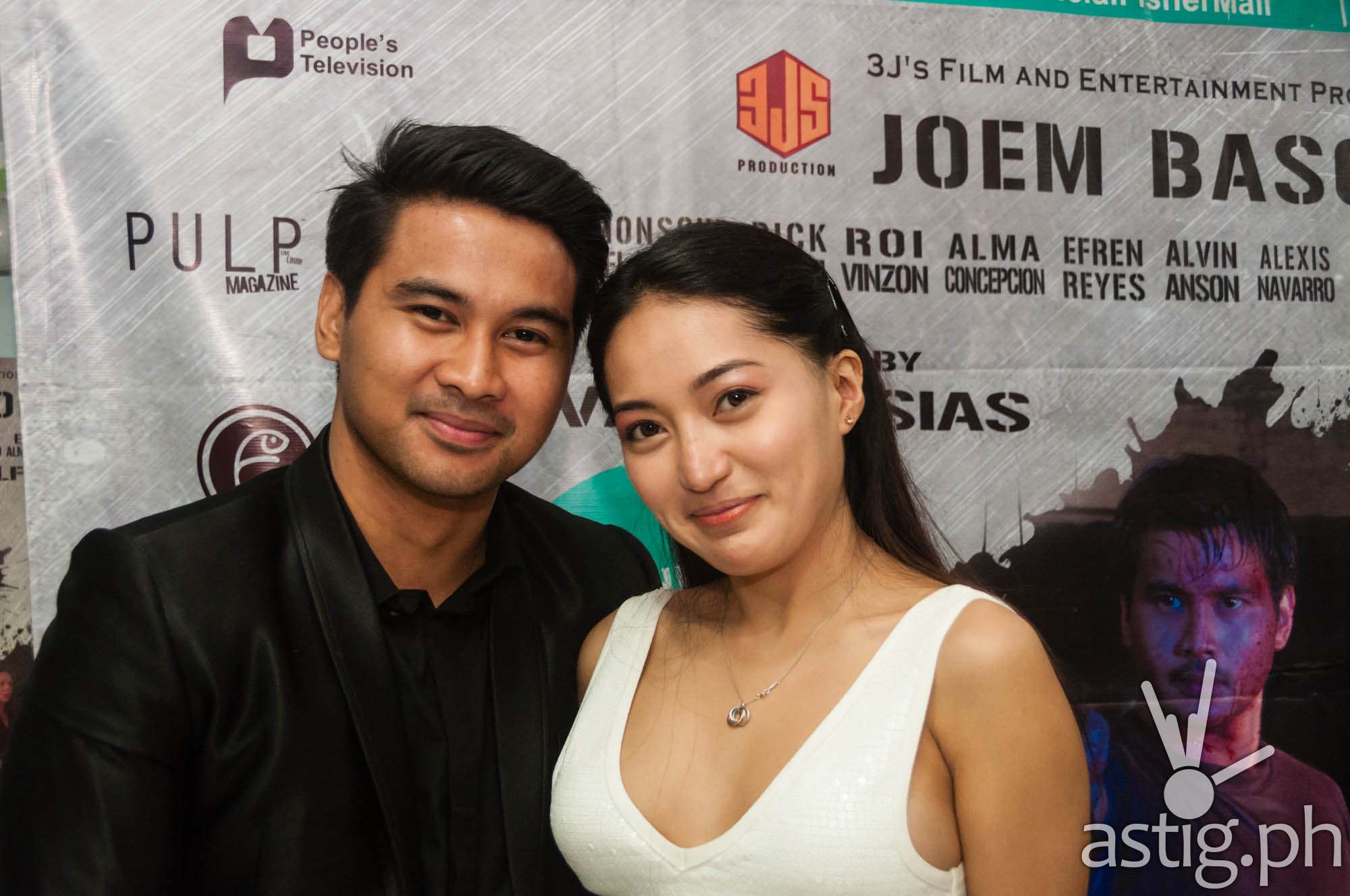 Joem Bascon and Alexis Navarro at the press conference of Ang Bagong Dugo