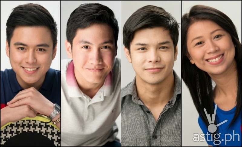 PBB All In ex-housemates Jacob Benedicto, Axel Torres, Chevin Cecilio, and Cess Visitacion