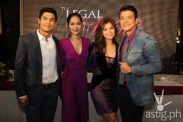 The Legal Wife lead stars Angel Locsin, Jericho Rosales, Maja Salvador and JC de Vera