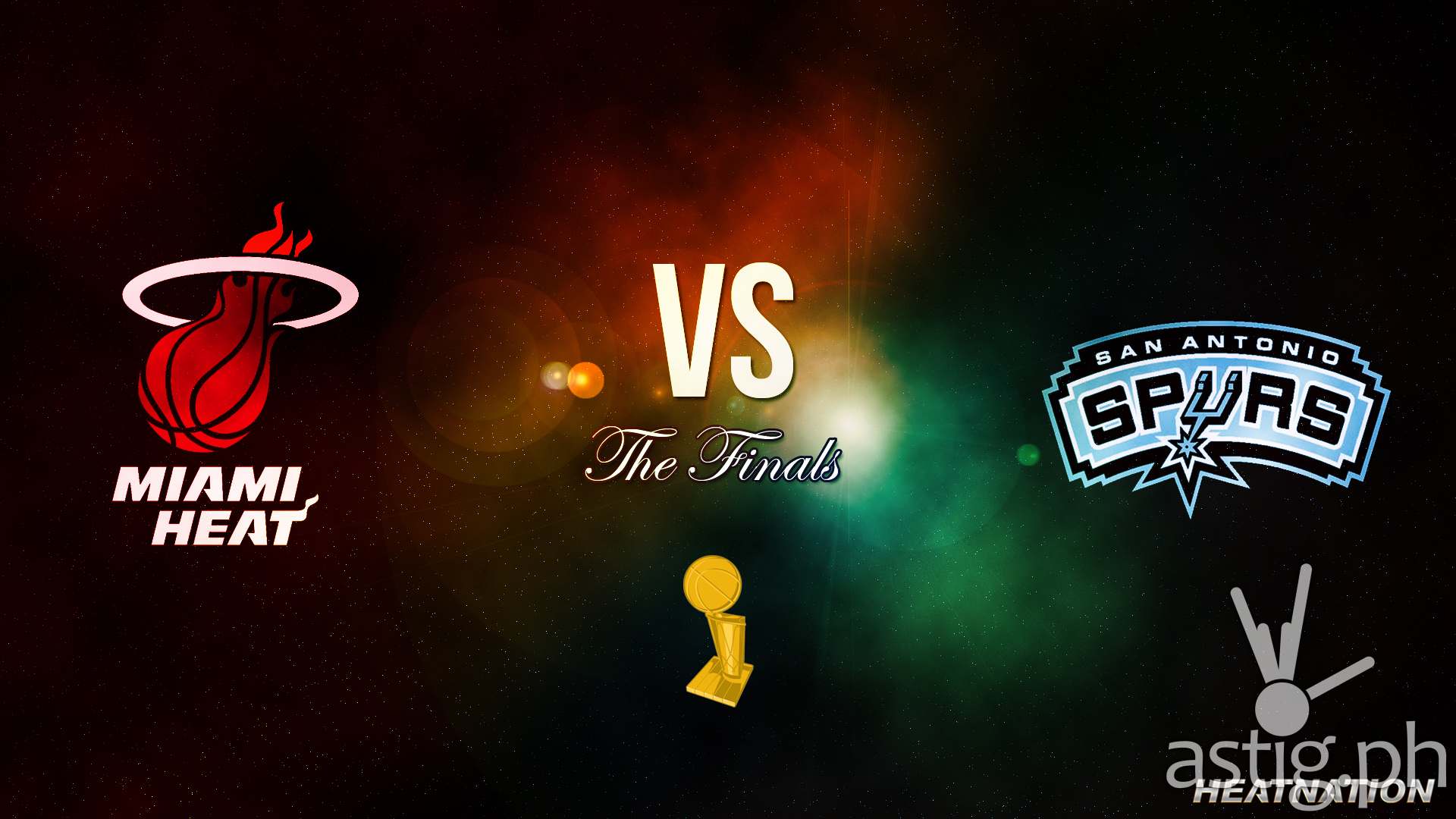 Spurs vs Heat NBA Finals (via heatnation)