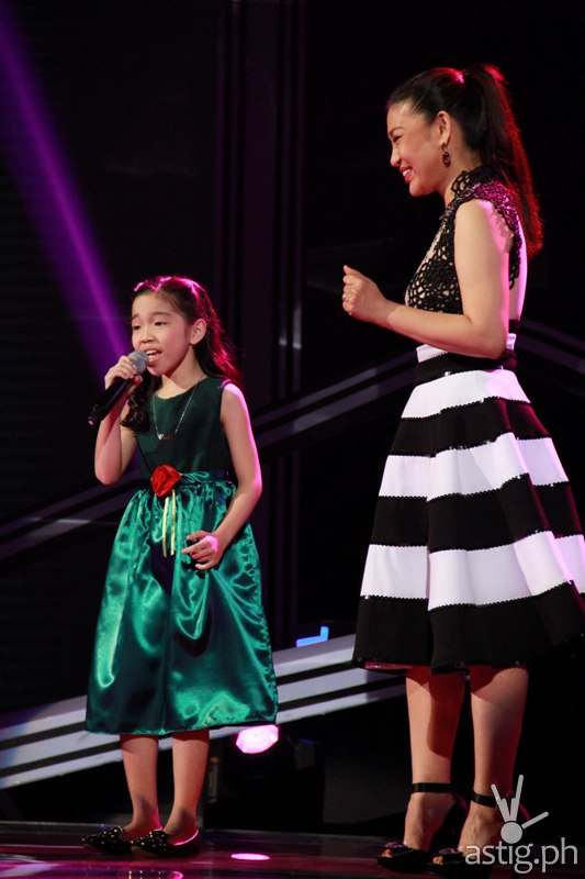 Darlene performing You Don't Have to Say You Love Me with Lani Misalucha