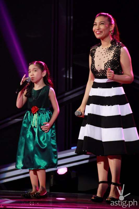 Darlene performing You Don't Have to Say You Love Me with Lani Misalucha