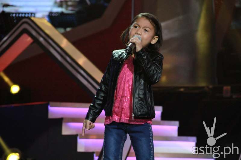 Lyca performing Basang Basa sa Ulan
