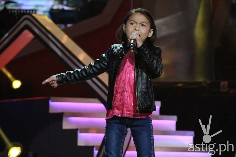 Lyca performing Basang Basa sa Ulan