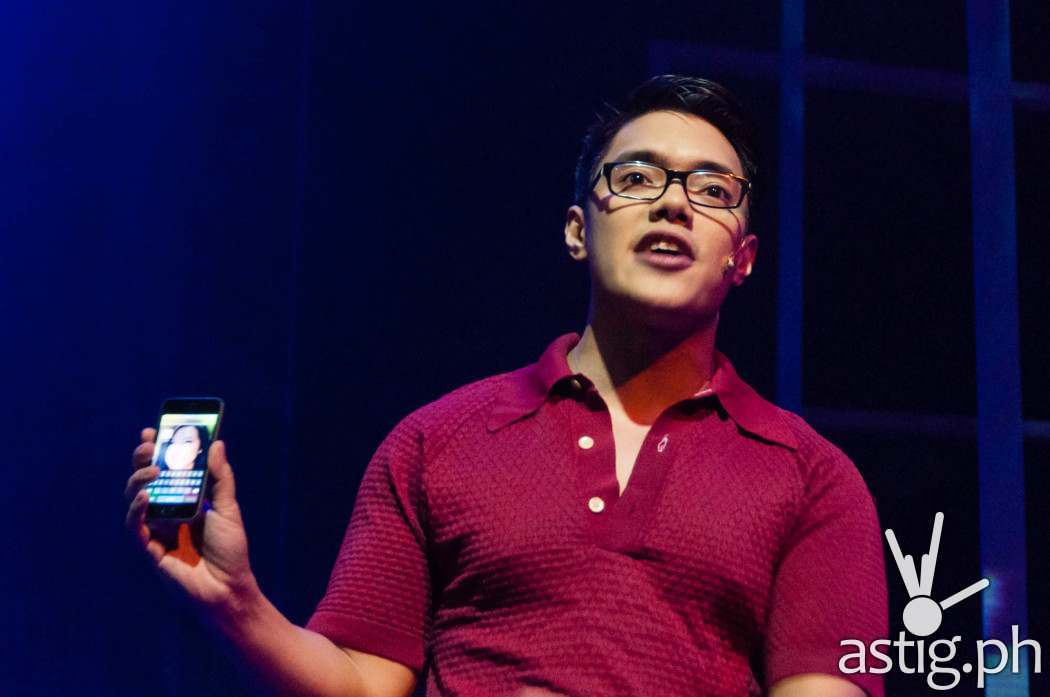 Joaquin Valdes shows off his acting prowess as Jamie Wellerstein