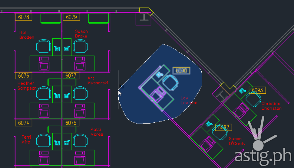 With the new lasso selection, you can click and drag around or through objects to select them.