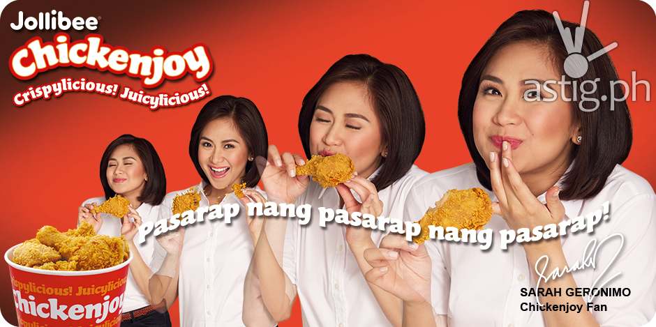 Sarah Geronimo for Jollibee Chicken Joy