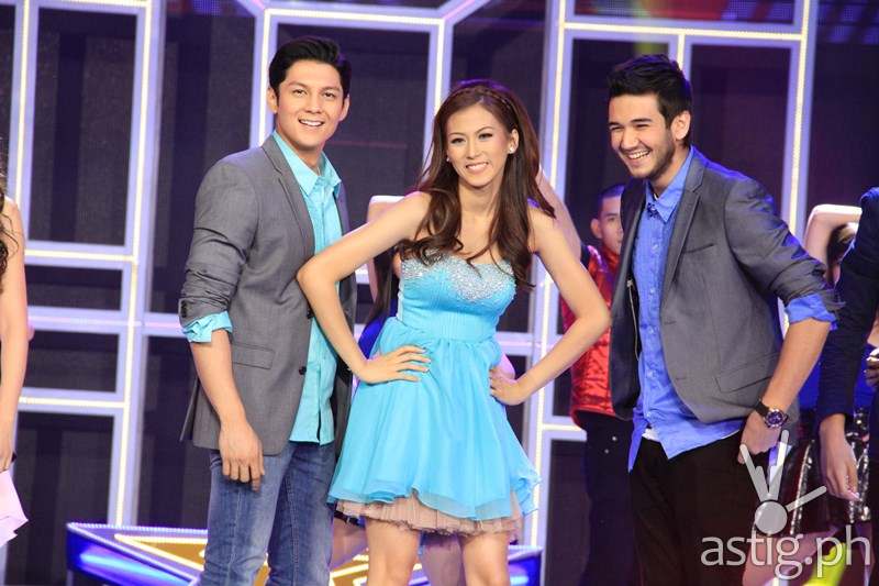 Joseph Marco, Alex Gonzaga, and Matt Evans