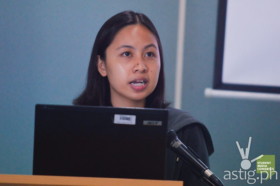 Mavreen Yapchiongco talked about reader empowerment