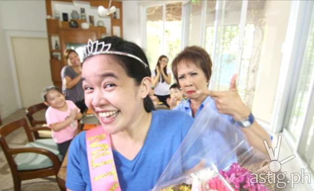 Mutya ng Masa anchor Doris Bigornia in MUTYA OF THE UNIVERSE plug