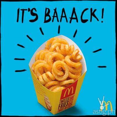 McDonald's Twister Fries BFF (139 PHP)