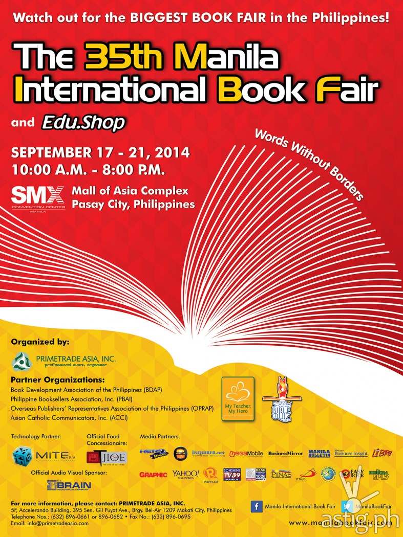 35th Manila International Book Fair MIBF Poster