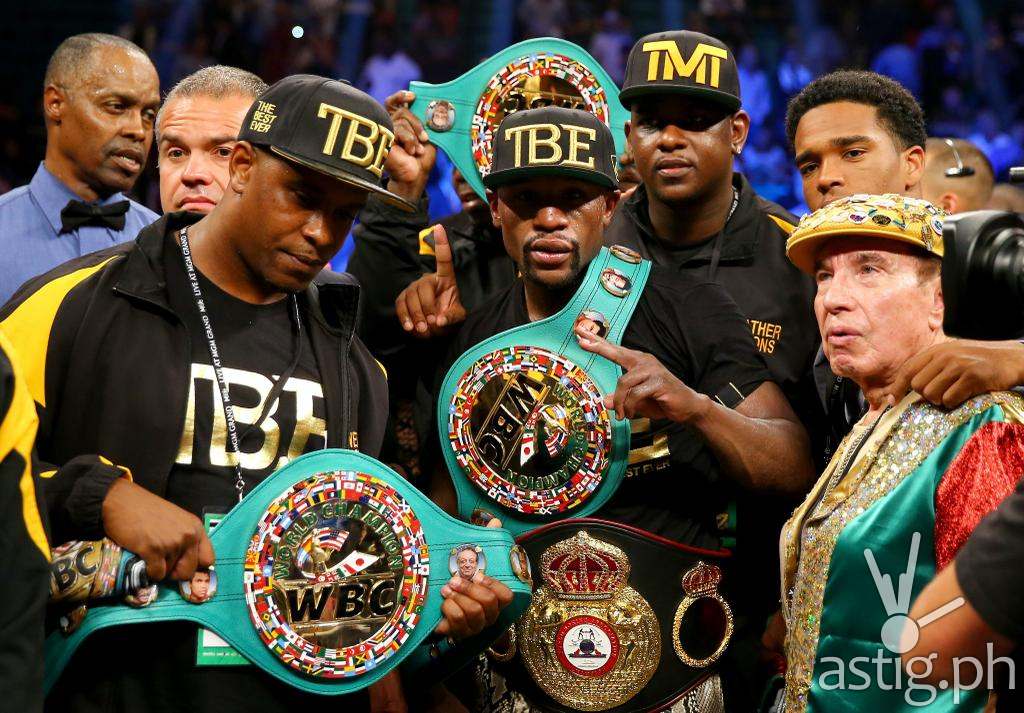 Floyd Mayweather Jr vs Marcos Maidana Manny Pacquiao (@SportsCenter)