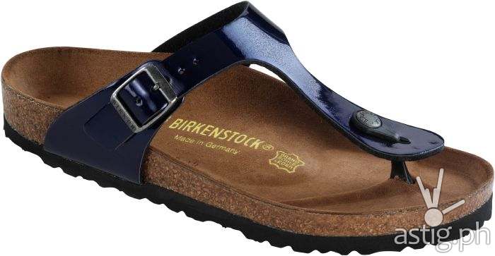 Birkenstock Gizeh Metal Blue