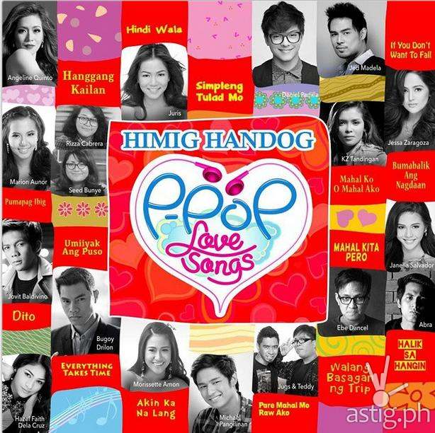 HIMIG HANDOG P-POP LOVE SONGS 2014 album cover