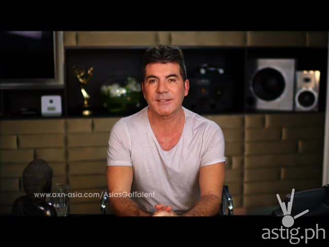 Simon Cowell at Asia's Got Talent Philippine auditions trailer