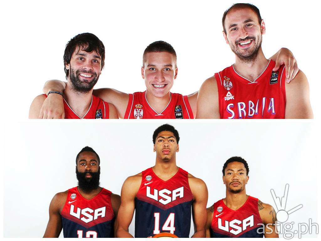 USA vs Serbia FIBA World Cup Finals