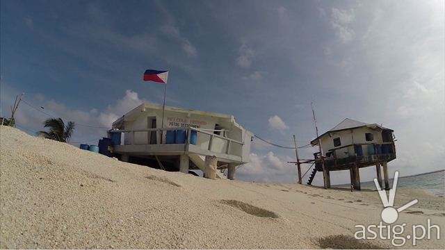 Patag Island (the second smallest of the Spratly Islands) Detachment Flag