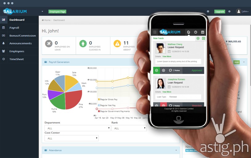 Salarium Payroll Software