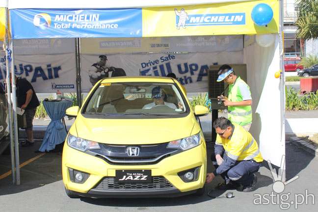 MICHELIN Fill Up With Air safety campaign
