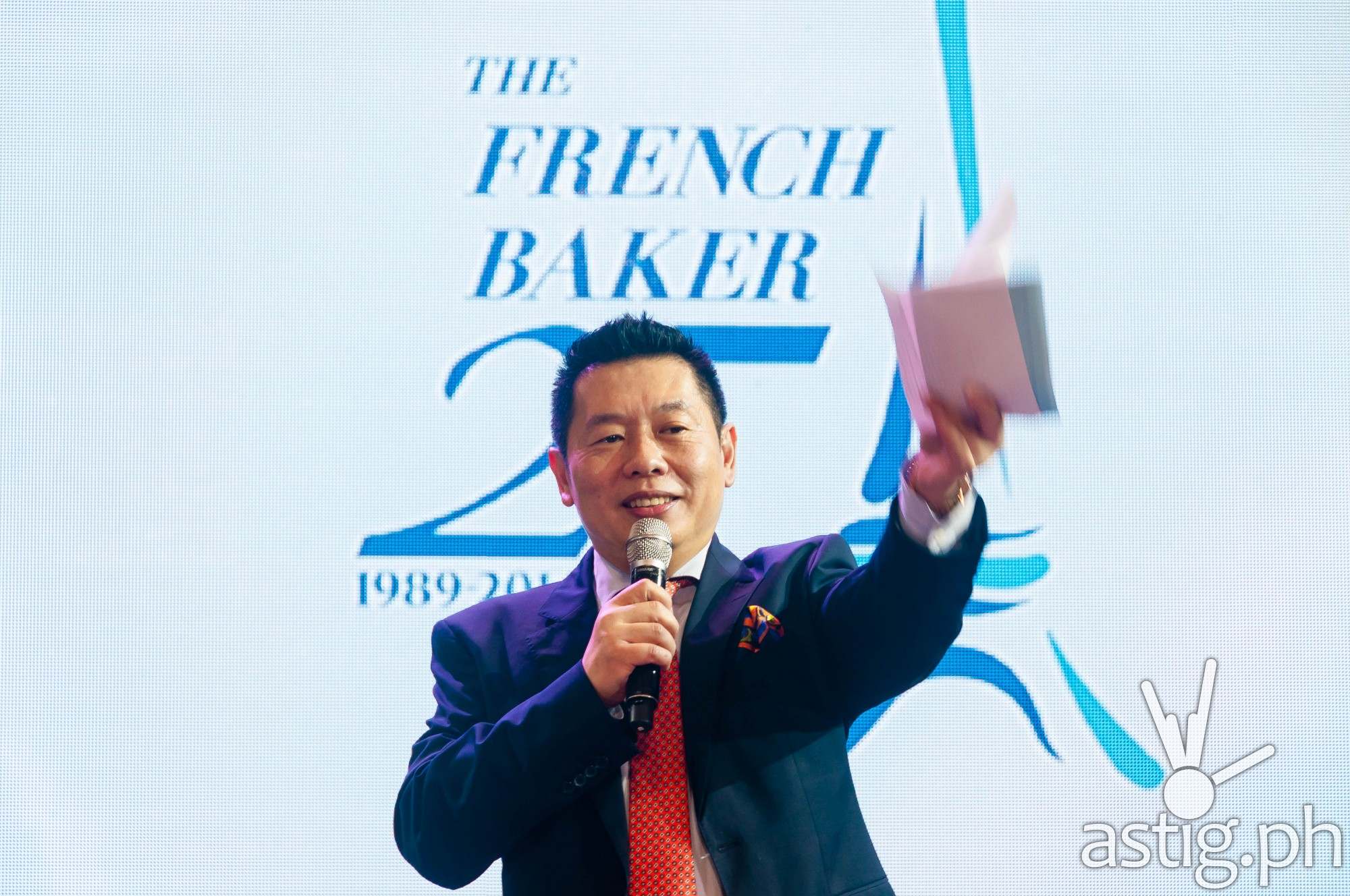 Johnlu G. Koa founder and CEO of The French Baker