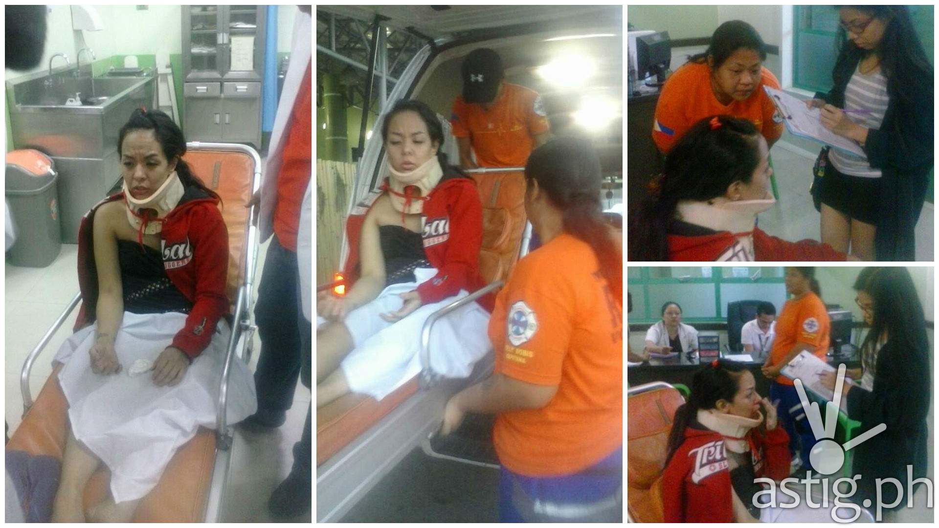 Maegan Aguilar beaten up by live-in partner