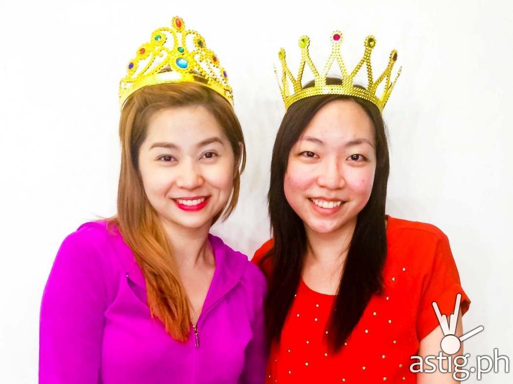 Queen for a day: with Princess Hazel Uy herself