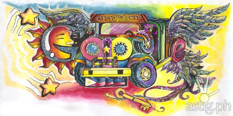 Doodle 4 Google winning entry SariManok Jeepney by Kim Patrick Saren
