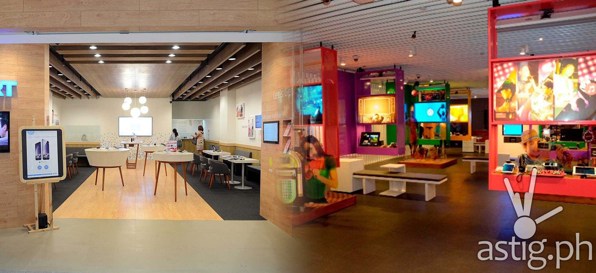 Globe vs Smart new store