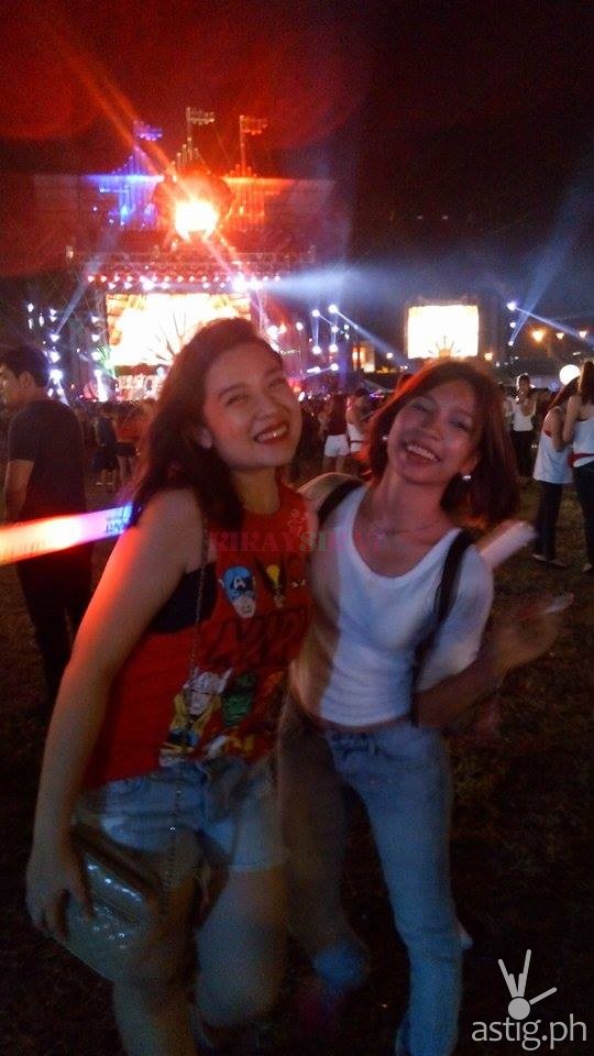 With my friend at Sonic Carnival 2014