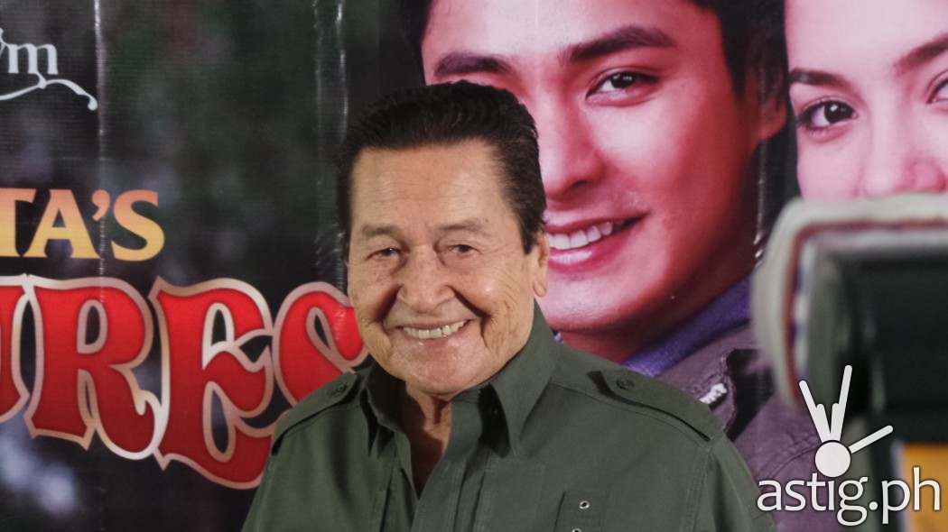 Eddie Garcia at the press launch of Wansapanataym presents Yamishita's Treasures