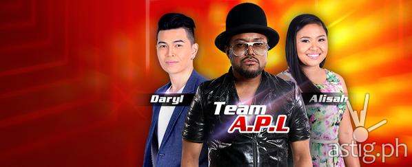 Team Apl's top 2 artists Daryl Ong and Alisah Bonaobra