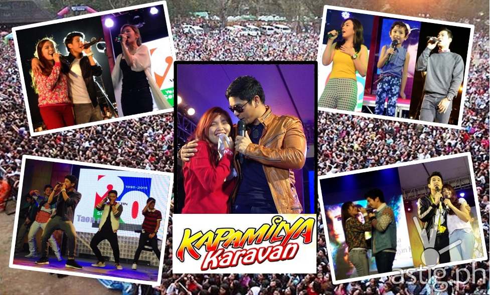 Kapamilya stars at the 2015 Panagbenga Kapamilya Karavan