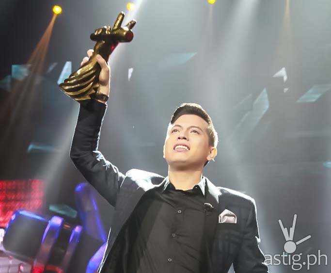 The Voice of the Philippines Season 2 grand winner Jason Dy (Team Sarah)