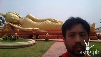 Laos has a version of a reclining Buddha, albeit smaller :-)