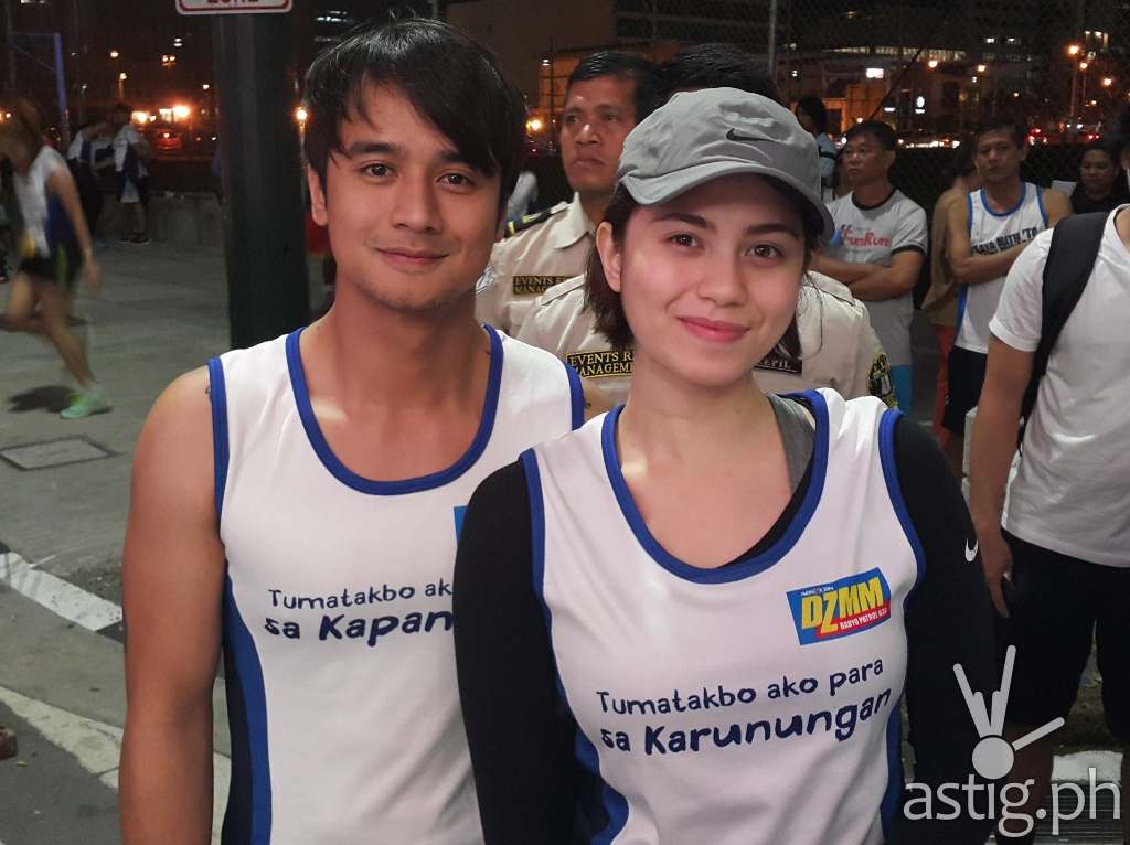 JM de Guzman and Jessy Mendiola join DZMM Takbo 2015