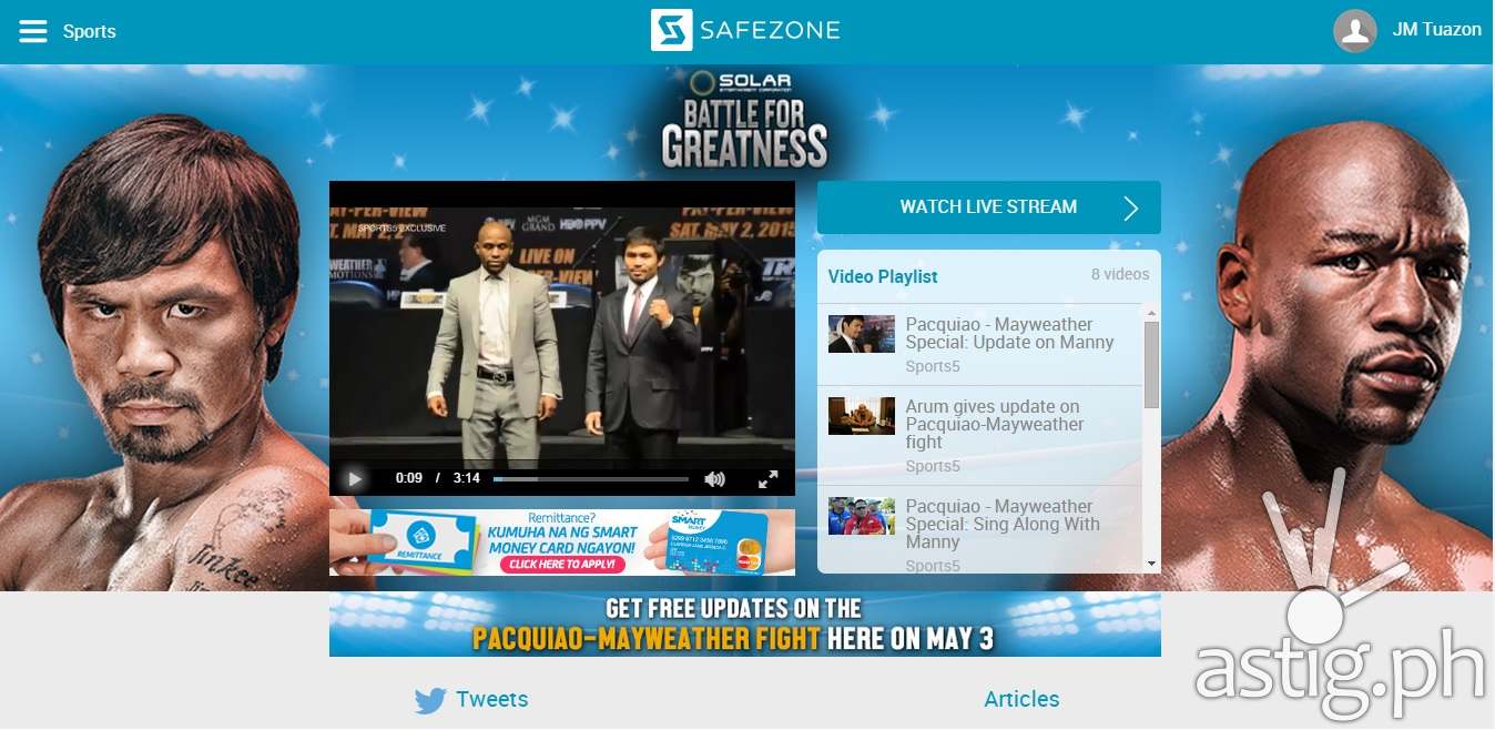 SafeZone-Pacquiao