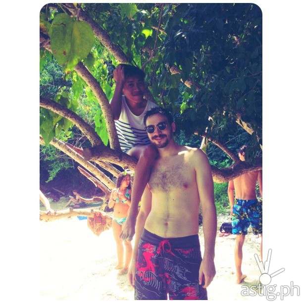 True love: Naparuj Mond Kaendi and boyfriend Thorsten Mid