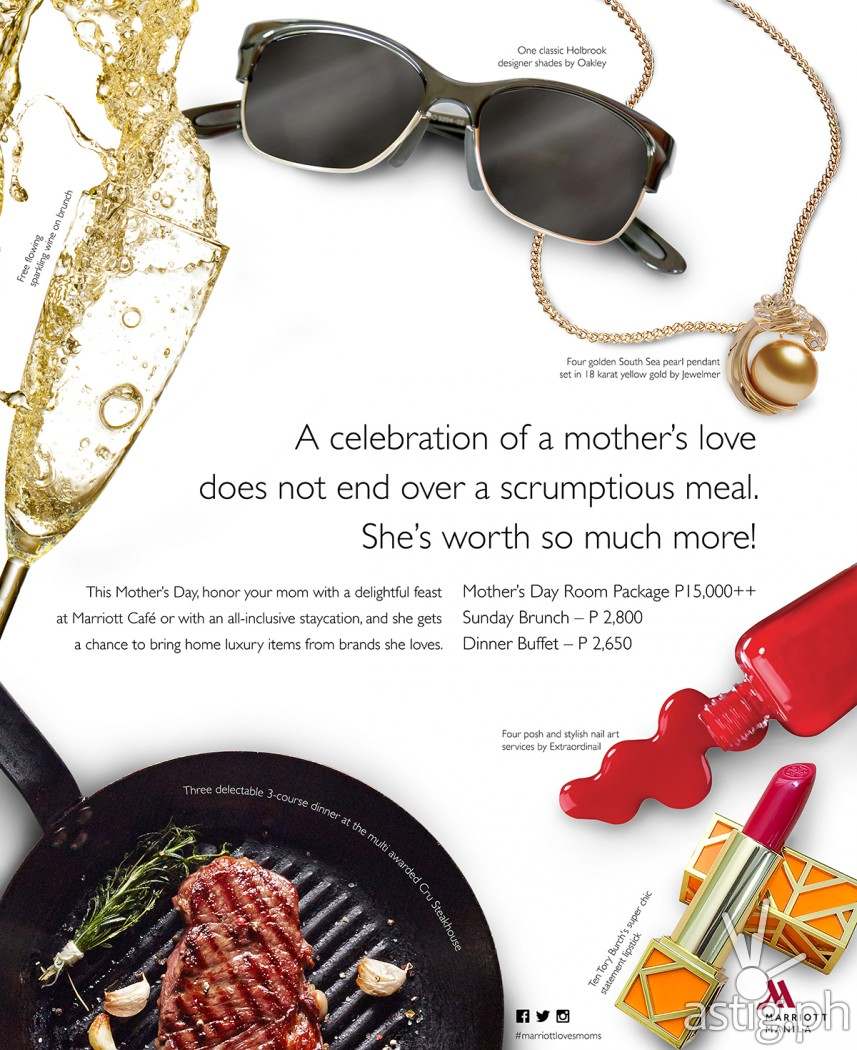 Celebrate Mothers Day in Luxury at Marriott Manila