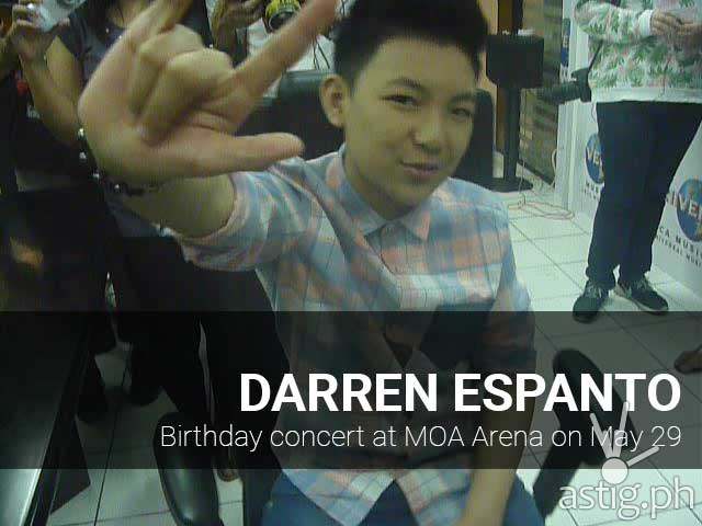 Darren Espanto Birthday Concert MOA Arena