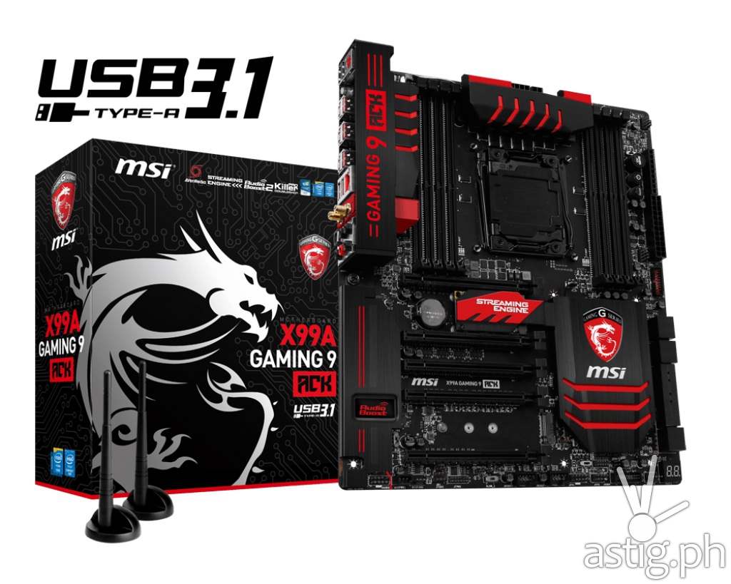 MSI X99A Gaming 9 ACK motherboard