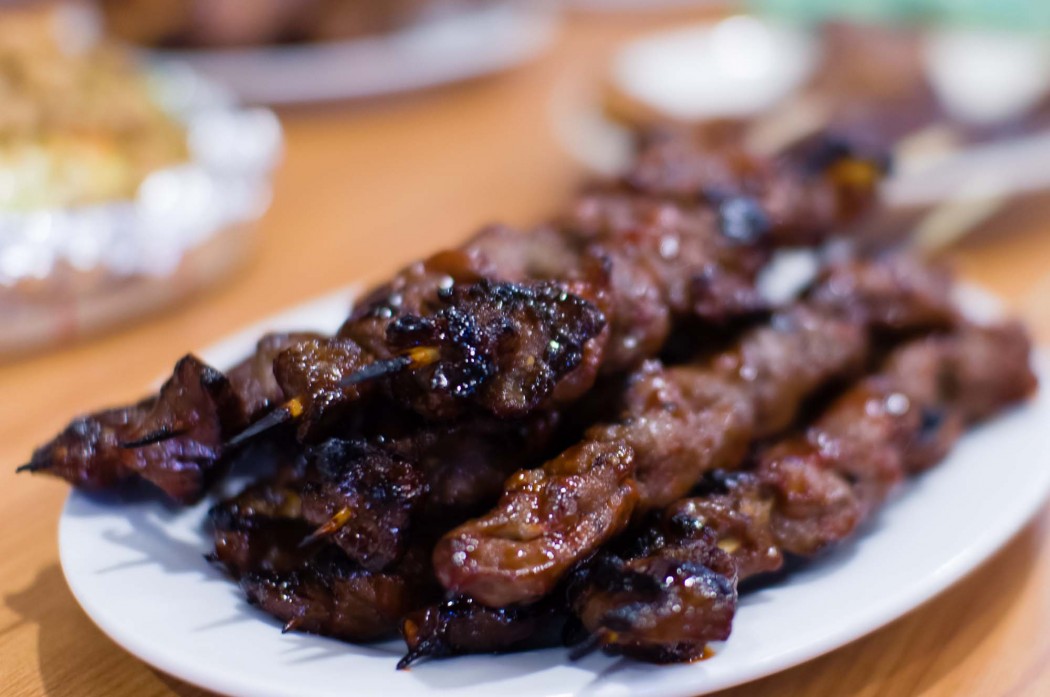 Pork Barbecue (PHP 48) at Three Sisters' Restaurant of Pasig