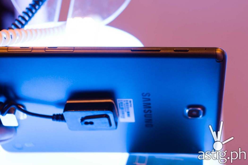 The Samsung Galaxy Tab A also comes with an S Pen that functions as both a pointer and a writing tool
