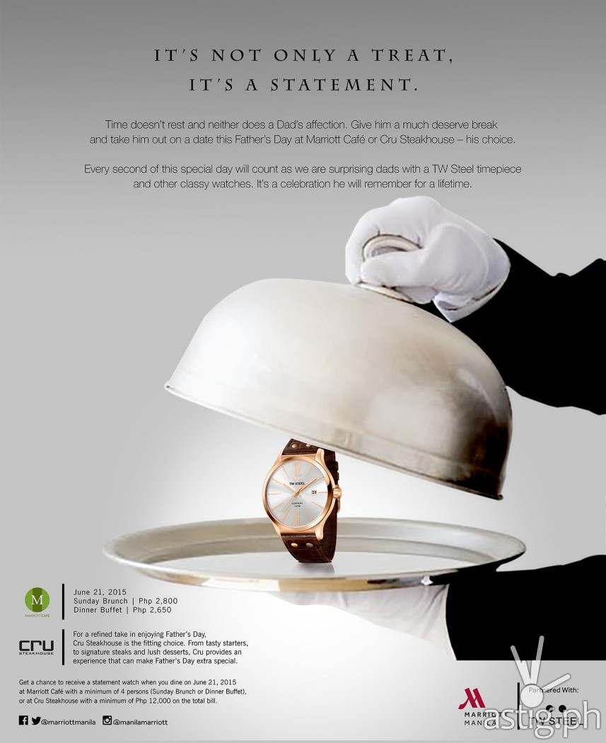 Marriott Manila Fathers Day poster