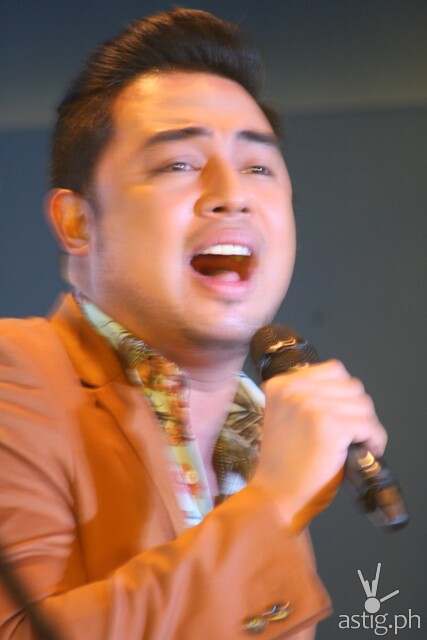 Jed Madela at the Iconic album launch