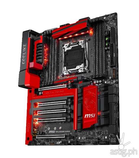 MSI X99A GODLIKE GAMING motherboard